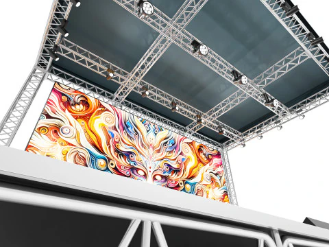 Concert Stage 04 3D Model