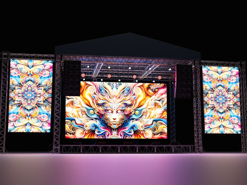 Concert Stage 04 Model 3D