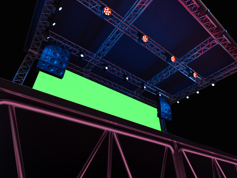 Concert Stage 05 3D Model