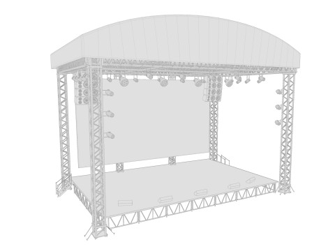 Concert Stage 05 3D Model