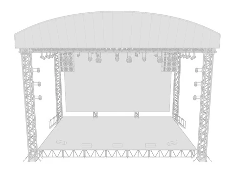 Concert Stage 05 3D Model
