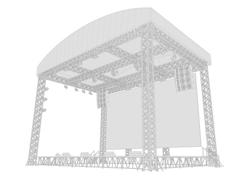 Concert Stage 05 3D Model