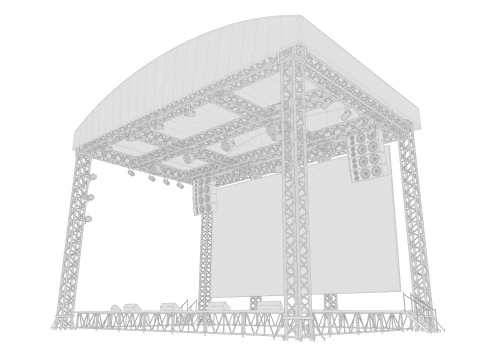 Concert Stage 05 3D Model