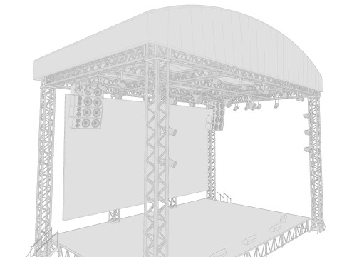 Concert Stage 05 3D Model