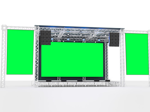 Concert Stage 06 3D Model