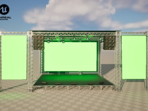 Concert Stage 06 3D Model