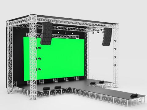 Concert Stage 07 3Dモデル