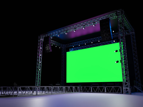 Concert Stage 07 3Dモデル