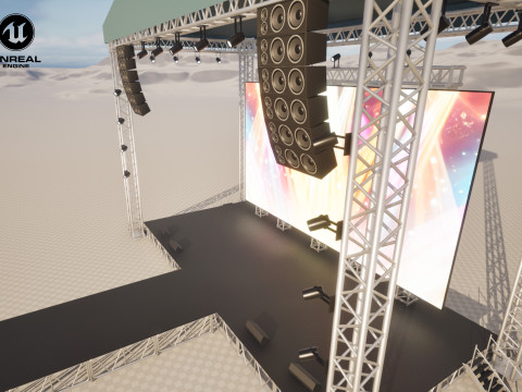 Concert Stage 07 3Dモデル