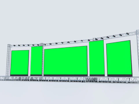 Concert Stage 08 3D Model