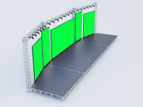 Concert Stage 08 3Dモデル