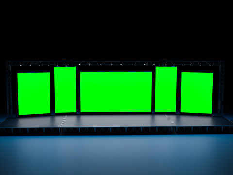Concert Stage 08 3Dモデル