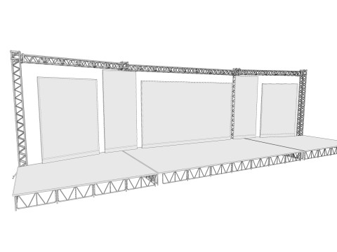 Concert Stage 08 3Dモデル
