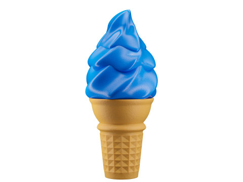 Ice Cream Cone 02 3D Model