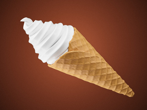 Ice Cream Cone 03 3Dモデル