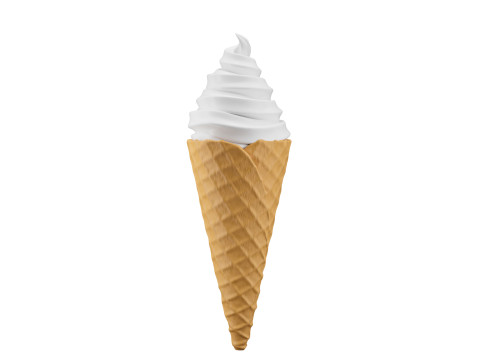 Ice Cream Cone 03 3Dモデル