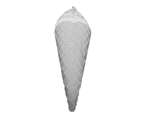 Ice Cream Cone 04 3D Model