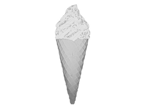 Ice Cream Cone 05 3D 모델