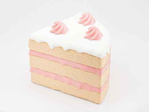Cake 02 3D Model