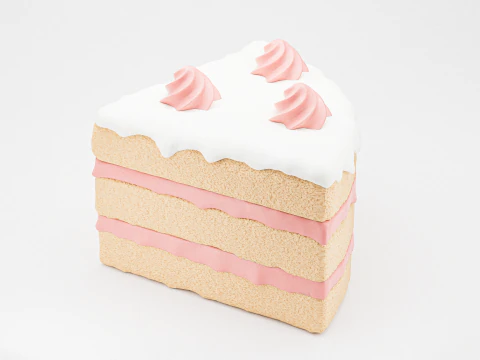 Cake 02 3D Model