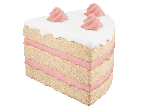Cake 02 3D Model
