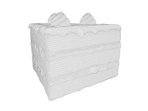 Cake 02 3D Model