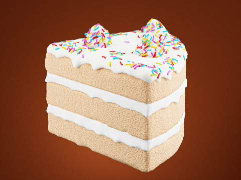 Cake 03 3D Model