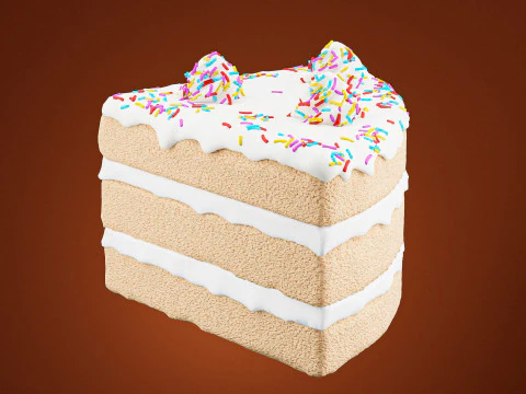 Cake 03 3D Model