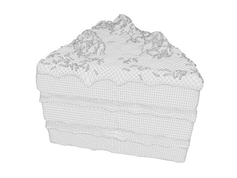 Cake 03 3D Model