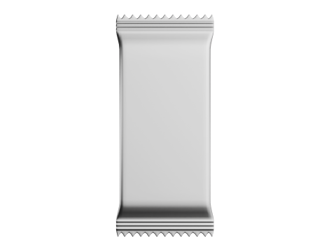 Chocolate package blank mockup Modelo 3D