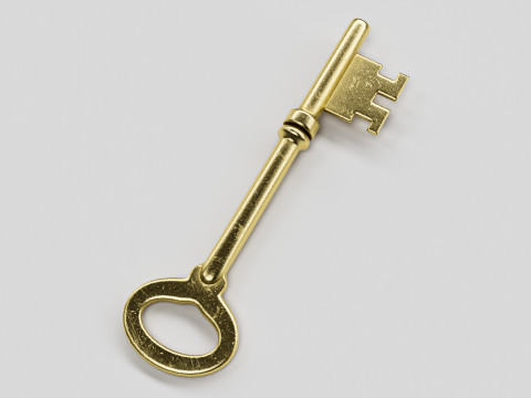 Old Key 3D मॉडल