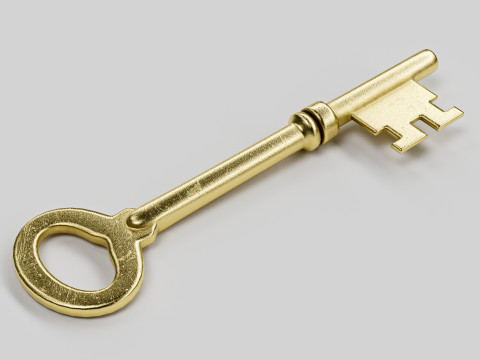 Old Key 3D मॉडल