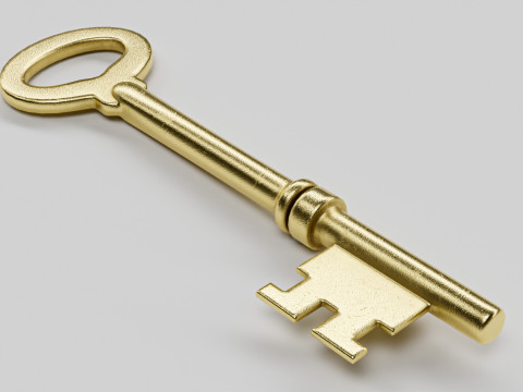 Old Key 3D मॉडल