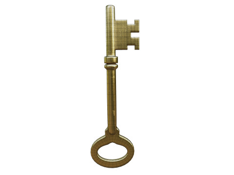 Old Key 3D मॉडल