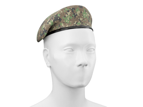 Military Beret 01 3Dモデル