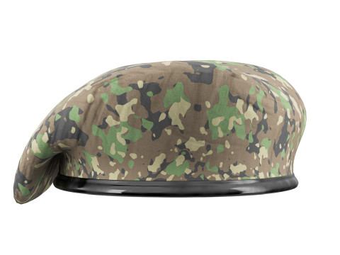 Military Beret 01 3D Model