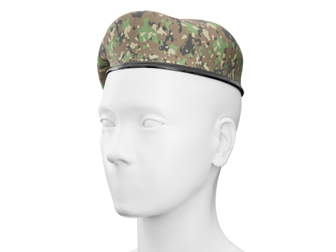 Military Beret 01 3D Model