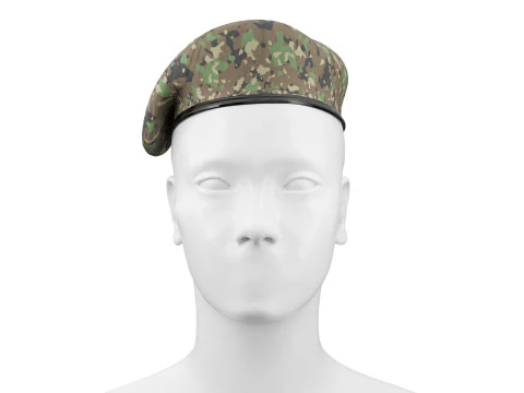 Military Beret 01 3D Model