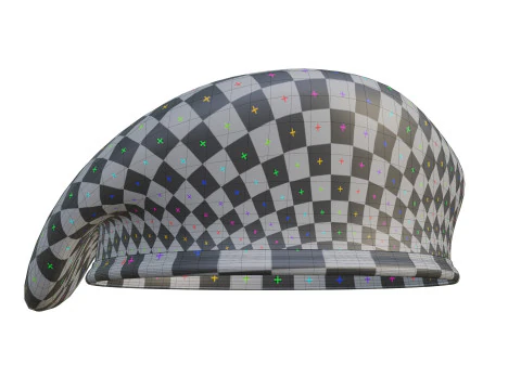 Military Beret 01 3D Model