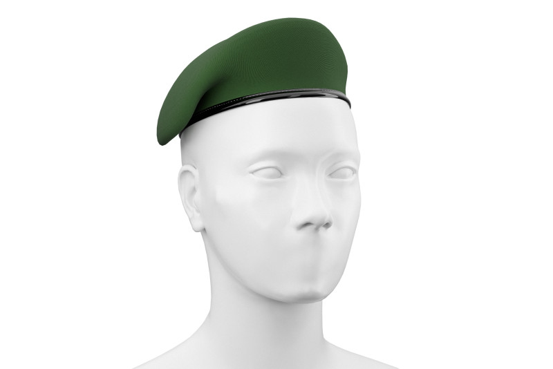Green Beret 03 3D-Modell .c4d .max .obj .3ds .fbx .stl .blend 