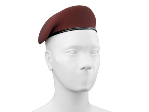 Red Beret 04 Modelo 3D