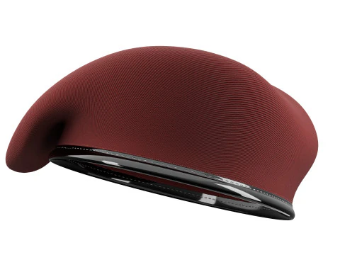 Red Beret 04 3D Model
