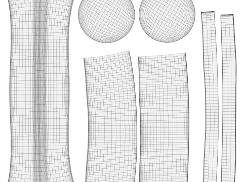 Top hat red 04 Modelo 3D