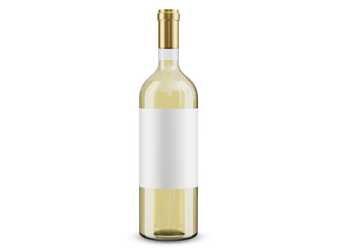 Wine bottle 01 3Dモデル