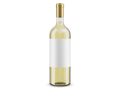 Botol anggur 01 Model 3D