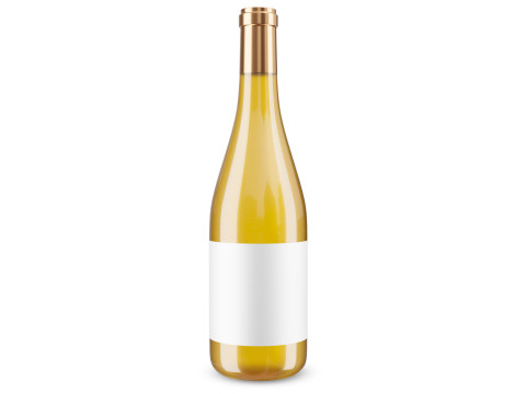 Champagne bottle 01 3Dモデル