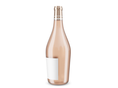 Champagne bottle 02 3D 모델