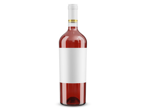 Wine bottle 03 3D Model
