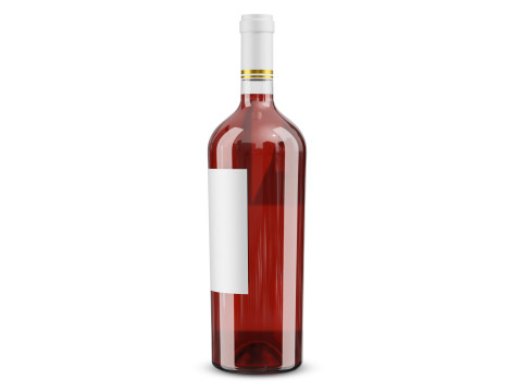 Wine bottle 03 3D Model