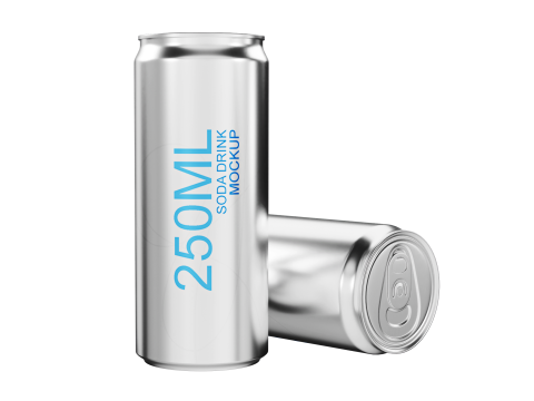 Sodacan 250ml 3D Model